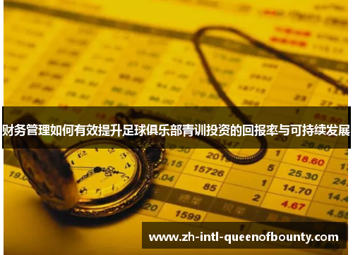 财务管理如何有效提升足球俱乐部青训投资的回报率与可持续发展